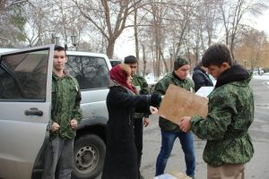 Астраханские патриоты продолжают сбор гуманитарной помощи для участников СВО